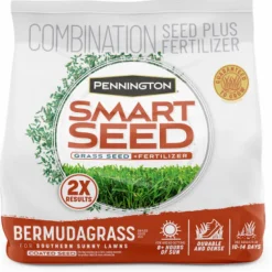 Pennington Smart Seed Bermuda Grass Full Sun Grass Seed and Fertilizer 1.75 lb