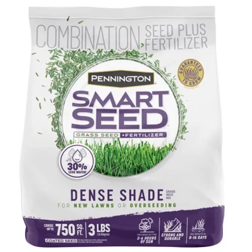 Pennington Smart Seed Mixed Dense Shade Grass Seed and Fertilizer 3 lb