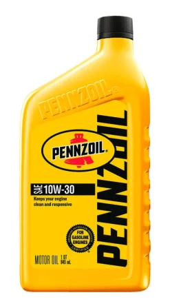 PENNZOIL 10W-30 4 Cycle Engine Multi Grade Motor Oil 1 qt. (Pack of 6)