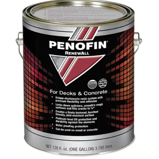 Penofin Renewall Terra Cotta Acrylic Transparent Deck and Concrete Sealant 1 gal. (Pack of 4)