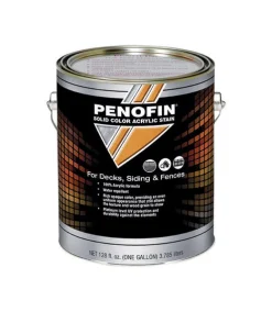 Penofin Solid Tintable Medium Acrylic Deck, Siding and Fence Stain 1 gal. (Pack of 4)