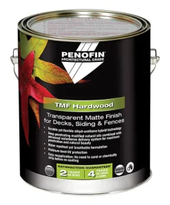 Penofin TMF Hardwood Transparent IPE Water-Based Wood Stain 1 gal. (Pack of 4)