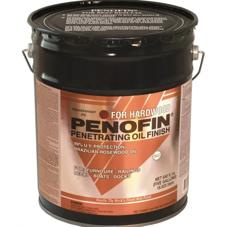 Penofin Transparent IPE Oil-Based Penetrating Hardwood Stain 5 gal