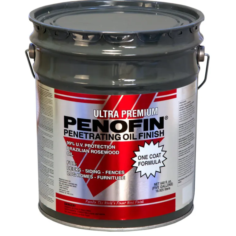 Penofin Ultra Premium Transparent Sierra Oil-Based Penetrating Wood Stain 5 gal