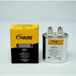 Perfect Aire ProAire 2 MFD 370 V Oval Run Capacitor