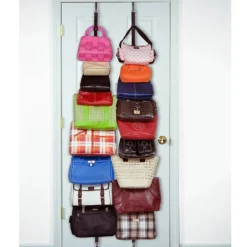 Perfect Curve 77 in. H X 3 in. W X 3 in. L Plastic Bag Rack