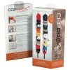 Perfect Curve 77 in. H X 2-1/2 in. W X 3 in. L Plastic Cap Rack