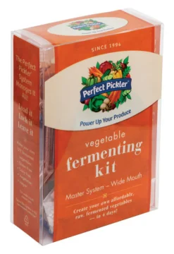 Perfect Pickler Wide Mouth DIY Vegetable Fermenting Kit (Pack of 12)