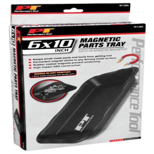 Performance Tool 10 in. Magnetic Tray Black 1 pc.