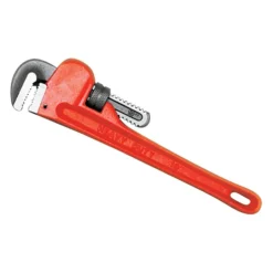 Performance Tool 1-1/2 in. Pipe Wrench 10 in. L Orange 1 pc