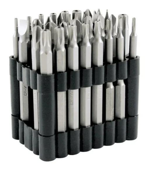 Performance Tool Assorted 3 in. L Security Bit Set Multi-Material 32 pc