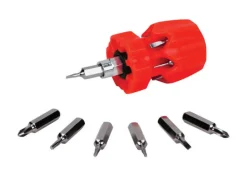 Performance Tool 7-in-1 Stubby Precision Driver Set 7 pc