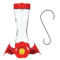 Perky Pet hummingbird feeder with FREE 12” metal hook