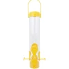 Perky-Pet Finch 1.5 lb. Glass/Metal Tube Bird Feeder 6 ports