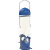 Perky-Pet Flexports Wild Bird 3.5 oz Plastic Mealworm Bird Feeder 2 ports