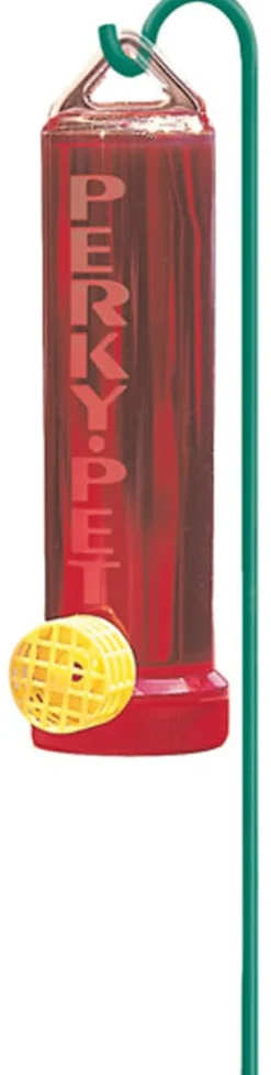 Perky-Pet Hummingbird 3 oz Plastic Bottle Nectar Bird Feeder 1 ports