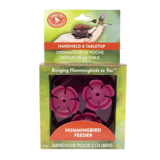 Perky-Pet Hummingbird 2 oz. Plastic Handheld Bird Feeder 3 ports