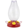 Perky-Pet Hummingbird 33 oz Plastic Rounded Vase Nectar Bird Feeder 3 ports