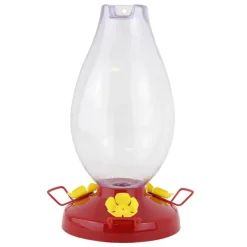 Perky-Pet Hummingbird 32 oz. Glass Nectar Feeder 5 ports (Pack of 2)