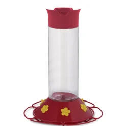 Perky-Pet Hummingbird 16 oz. Glass Nectar Feeder 4 ports (Pack of 2)