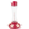 Perky-Pet Hummingbird 20 oz Glass/Plastic Pinch-Waist Nectar Bird Feeder 6 ports