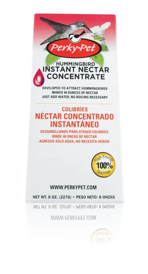 Perky-Pet Hummingbird Instant Nectar Concentrate Sucrose 8 oz. (Pack of 12)