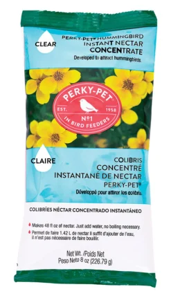 Perky-Pet Hummingbird Instant Nectar Concentrate Sucrose 8 oz. (Pack of 12)