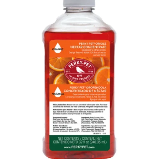 Perky-Pet Oriole Nectar Concentrate Sucrose 32 oz. (Pack of 6)