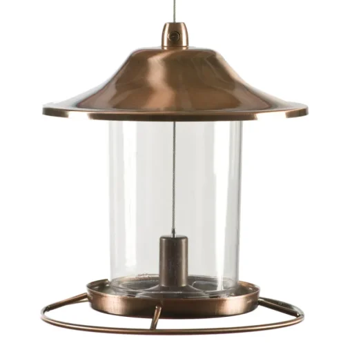 Perky-Pet Wild Bird 2 lb. Copper Bird Feeder 1 ports (Pack of 2)
