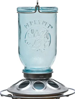Perky-Pet Wild Bird 1 lb. Glass Bird Feeder 8 ports (Pack of 2)
