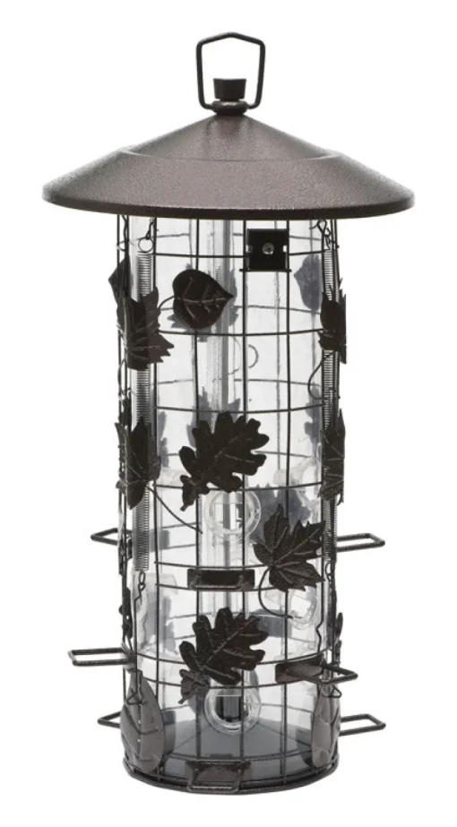 Perky-Pet Wild Bird 8 lb. Metal/Plastic Bird Feeder 9 ports (Pack of 2)