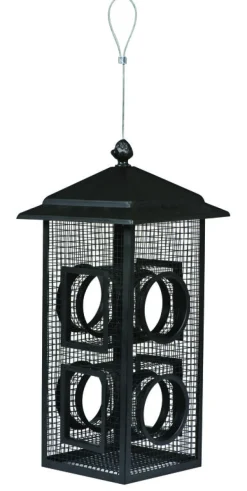 Perky-Pet Wild Bird 2 lb Metal Mesh Fly-Thru Bird Feeder 8 ports