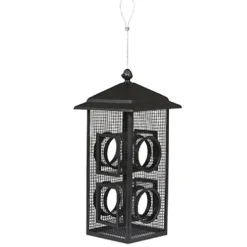 Perky-Pet Wild Bird 2 lb Metal Mesh Fly-Thru Bird Feeder 8 ports