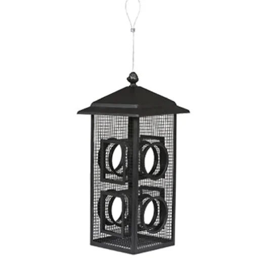 Perky-Pet Wild Bird 2 lb Metal Mesh Fly-Thru Bird Feeder 8 ports