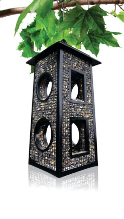 Perky-Pet Wild Bird 2 lb Metal Mesh Fly-Thru Bird Feeder 8 ports