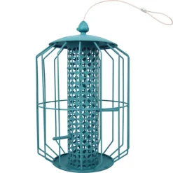 Perky-Pet Wild Bird 1 lb Metal Cage Bird Feeder 2 ports