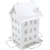 Perky-Pet Wild Bird 2.8 lb Metal Farmhouse Bird Feeder 4 ports (Pack of 2)