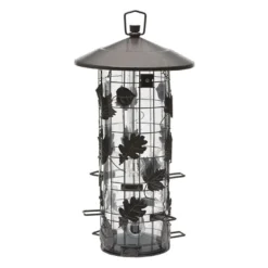 Perky-Pet Wild Bird 8 lb. Metal/Plastic Bird Feeder 9 ports