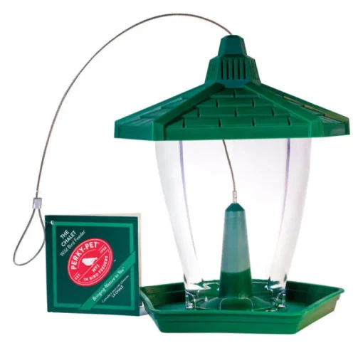 Perky-Pet Wild Bird 1.25 lb. Plastic Bird Feeder 1 ports (Pack of 2)