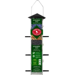 Perky-Pet Wild Bird 48 oz. Plastic Bird Feeder 6 ports