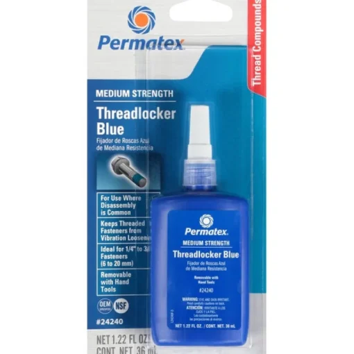 Permatex Medium Strength Threadlocker Liquid 1.22 oz