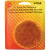 Peterson Amber Round Reflector 1 pk