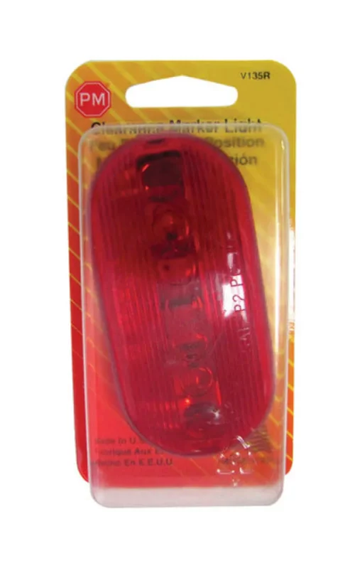 Peterson Red Oblong Clearance/Side Marker Light