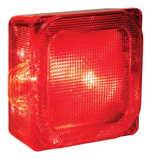 Peterson Red Square License/Stop/Tail LED Light