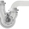 PF WaterWorks Plastic P-Trap 1-1/2 Dia. in. with Transparent Waste Arm