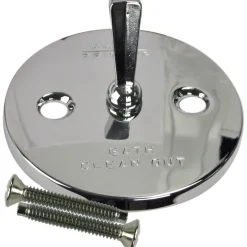 Pfister Polished Chrome Steel Bathtub Face Plate