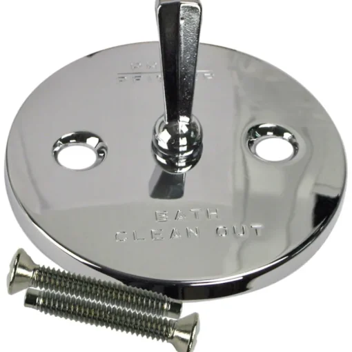 Pfister Polished Chrome Steel Bathtub Face Plate