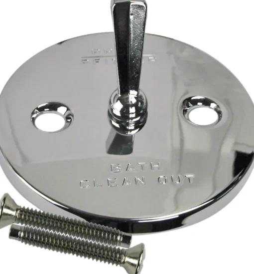 Pfister Polished Chrome Steel Bathtub Face Plate