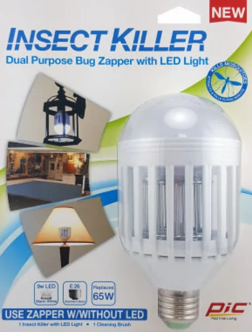 PIC Indoor and Outdoor Electric Insect Killer Replacement Bulb 855 sq. ft. (Pack of 3)