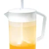 PITCHER 2QT W/COVERWHT